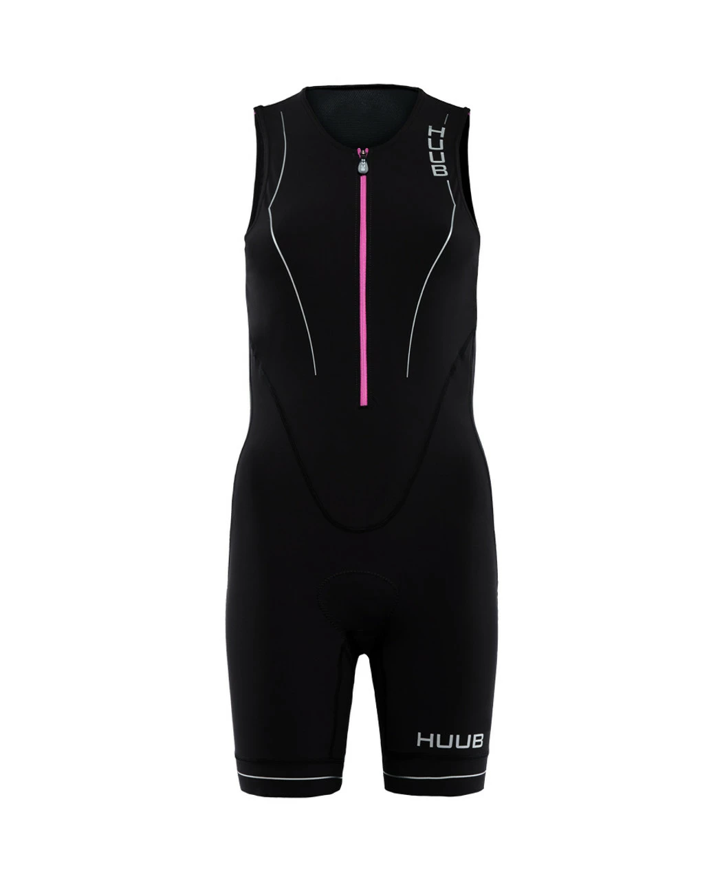 HUUB - Aura Women's Tri Suit - Black/Purple 2 HUUB - Aura Women's Tri Suit - Black/Purple - Image 2