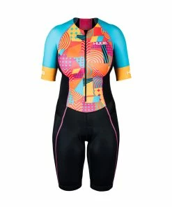 HUUB - Her Spirit Long Course Tri Suit - Women's - Black/Multi - 2023