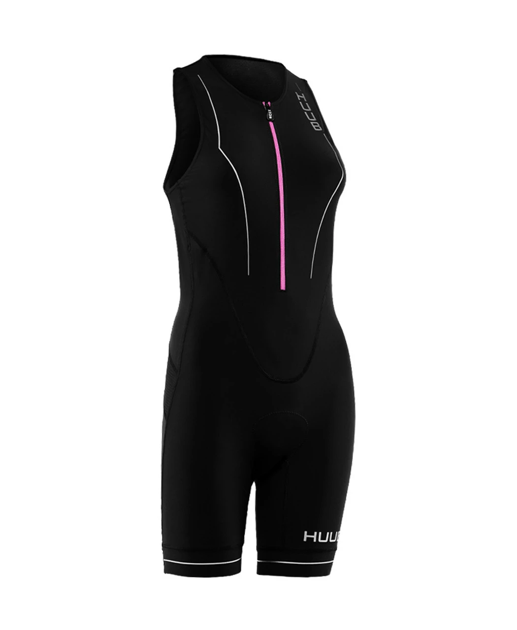 HUUB - Aura Women's Tri Suit - Black/Purple 4 HUUB - Aura Women's Tri Suit - Black/Purple - Image 4