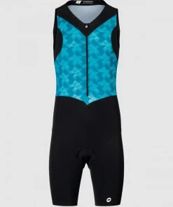 Assos - TRIATOR Men's Sleeveless Speedsuit - Adamant Blue - 2023