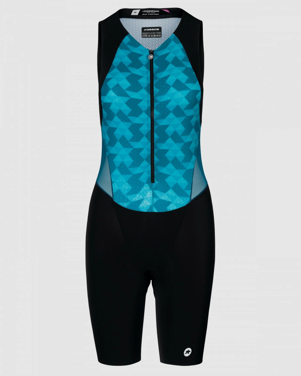 Assos - TRIATOR Women's Sleeveless Speedsuit - Adamant Blue - 2023 1 Assos - TRIATOR Women's Sleeveless Speedsuit - Adamant Blue - 2023