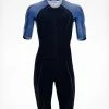 HUUB - Anemoi Aero + Flatlock Trisuit - Men's - Black/Aqua