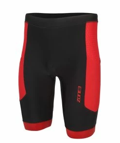 Zone 3 Zone3 - 2023 - Aquaflo Plus Tri Shorts - Men's -ZONE3 shop Aquaflo Mens Red Front 01 09401.1661246283