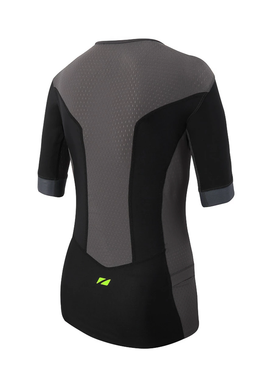Zone 3 Zone3 - Aquaflo Plus Short Sleeve Tri Top - Men's 2 Zone 3 Zone3 - Aquaflo Plus Short Sleeve Tri Top - Men's - Image 2