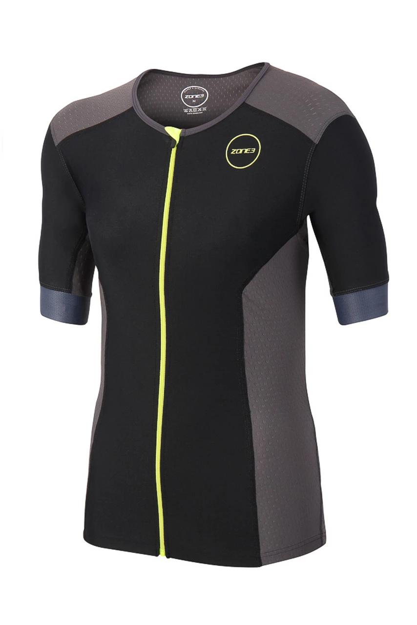 Zone 3 Zone3 - Aquaflo Plus Short Sleeve Tri Top - Men's 1 Zone 3 Zone3 - Aquaflo Plus Short Sleeve Tri Top - Men's