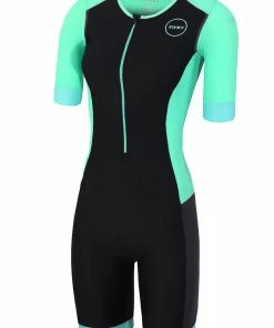 Zone 3 Zone3 - 2023 - Aquaflo Plus Short Sleeve Trisuit - Women's