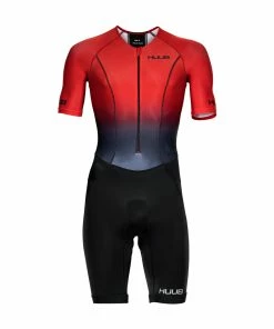 HUUB - Commit Long Course Tri Suit - Men's - Red/Black