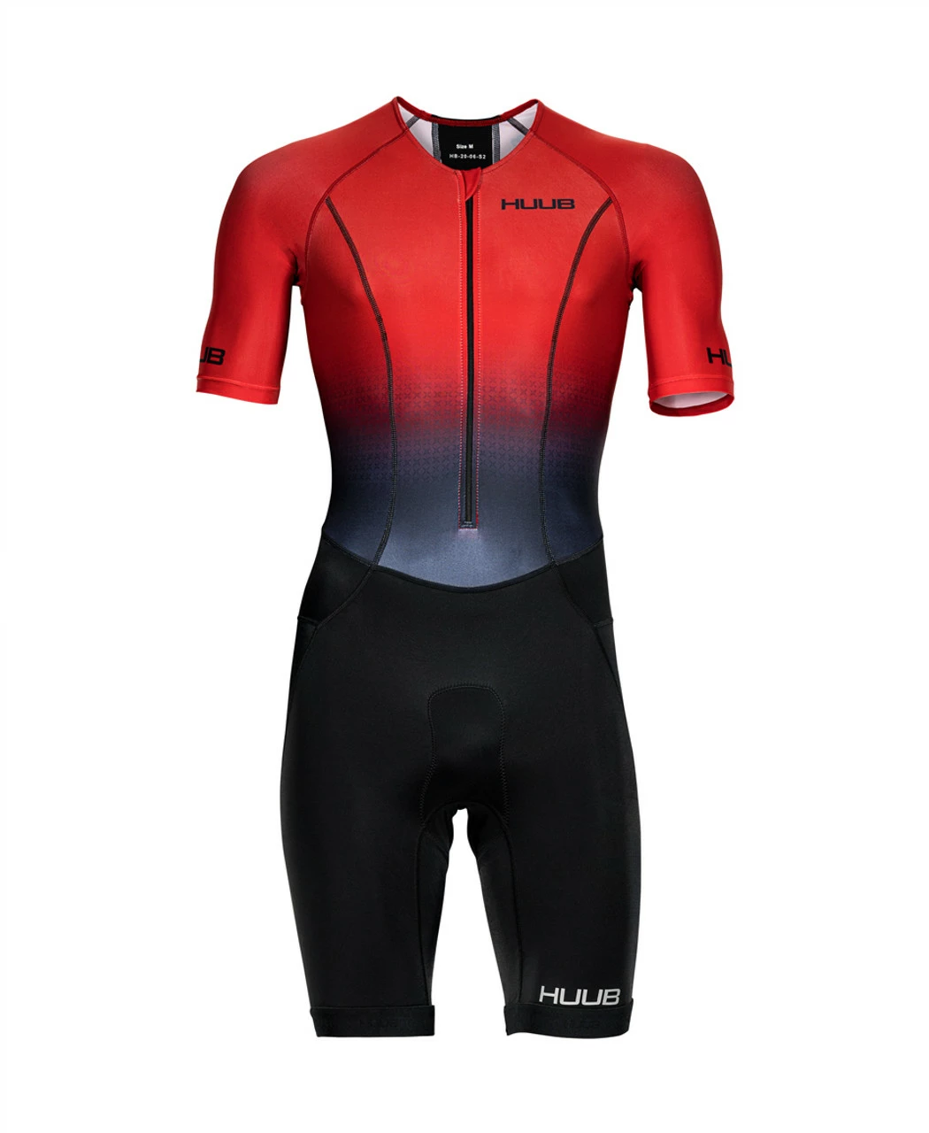 HUUB - Commit Long Course Tri Suit - Men's - Red/Black 1 HUUB - Commit Long Course Tri Suit - Men's - Red/Black
