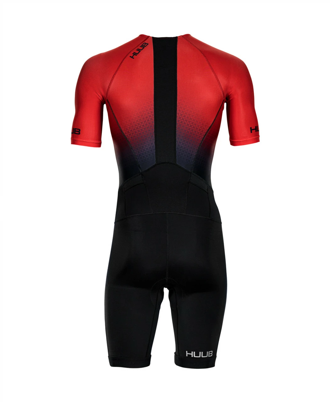 HUUB - Commit Long Course Tri Suit - Men's - Red/Black 3 HUUB - Commit Long Course Tri Suit - Men's - Red/Black - Image 3