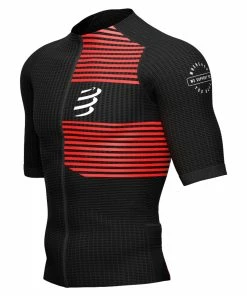 Compressport - Men's Tri Postural Short-Sleeve Top - Black