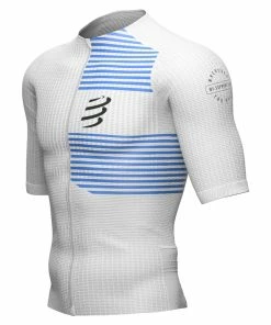 Compressport - Men's Tri Postural Short-Sleeve Top - White