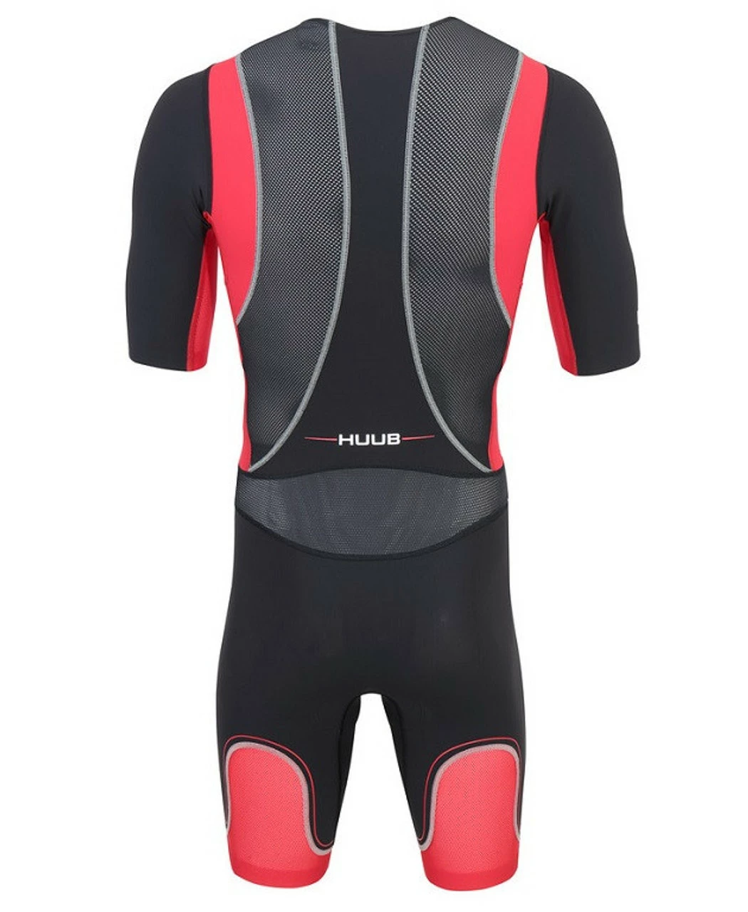 HUUB - Men's Core Sleeved Long Course Trisuit - Black/Red - * 3 HUUB - Men's Core Sleeved Long Course Trisuit - Black/Red - * - Image 3