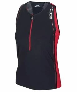 HUUB - Women's Core Tri Top - Black/Red