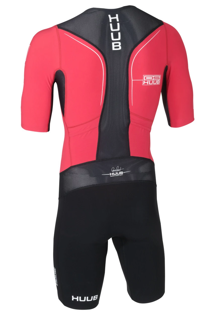 HUUB - Dave Scott Long Course Suit - Red 2 HUUB - Dave Scott Long Course Suit - Red - Image 2
