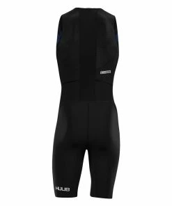 HUUB - Dave Scott Trisuit - Men's 6 HUUB - Dave Scott Trisuit - Men's -ZONE3 shop DS 2019 Tri Suit Blue Black Back 09076.1654006108