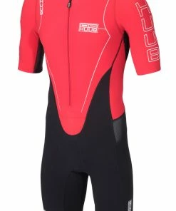 HUUB - Dave Scott Long Course Suit - Red 11 HUUB - Dave Scott Long Course Suit - Red -ZONE3 shop Huub Dave Scott Long distance TriSuit Red front MyTriathlon 11330.1446160637