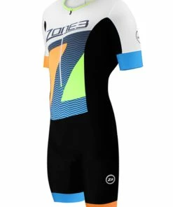 Zone 3 Zone3 - Limited Edition Lava Long Distance Aero Short Sleeved Trisuit - Men's - *