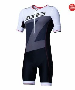 Zone 3 Zone3 - Men's Lava Long Distance Aero Short-Sleeved Trisuit