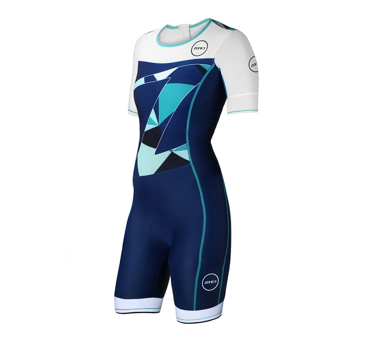 Zone 3 Zone3 - Women's Lava Long Distance Aero Short Sleeve Trisuit 1 Zone 3 Zone3 - Women's Lava Long Distance Aero Short Sleeve Trisuit