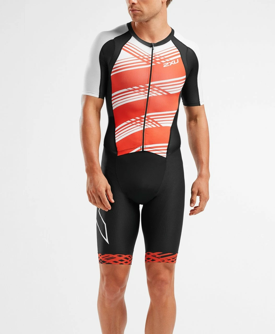 2XU - Compression Full Zip Sleeved Trisuit - Men's 2 2XU - Compression Full Zip Sleeved Trisuit - Men's - Image 2