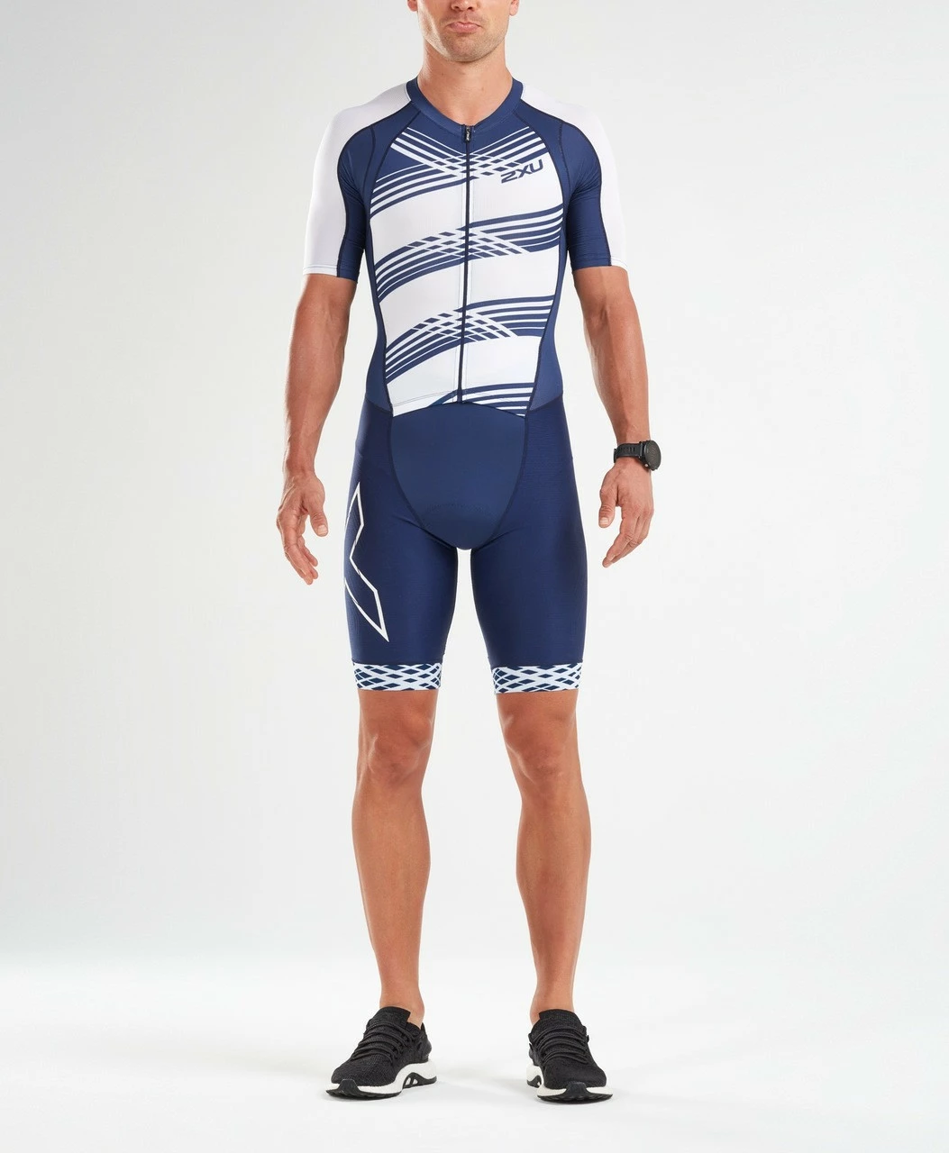 2XU - Compression Full Zip Sleeved Trisuit - Men's 3 2XU - Compression Full Zip Sleeved Trisuit - Men's - Image 3