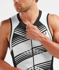 2XU - Compression Full Zip Trisuit - Men's -ZONE3 shop MT5517d BLK BWL 03 43388.1662234765