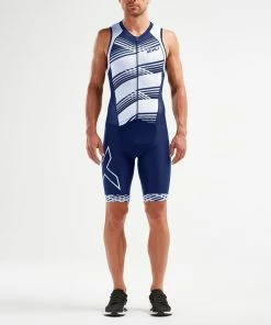 2XU - Compression Full Zip Trisuit - Men's -ZONE3 shop MT5517d NVY NWL 00 75987.1662234765