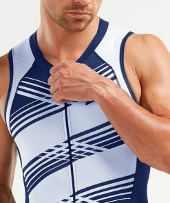 2XU - Compression Full Zip Trisuit - Men's -ZONE3 shop MT5517d NVY NWL 03 46849.1662234765