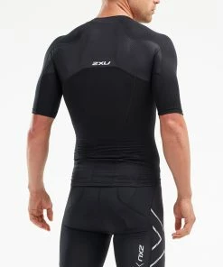2XU - Compression Sleeved Top - Men's 40 2XU - Compression Sleeved Top - Men's -ZONE3 shop MT5518a BLK BLK 01 72309.1664195202