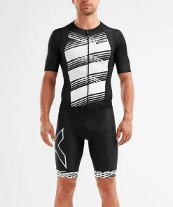 2XU - Compression Sleeved Top - Men's 33 2XU - Compression Sleeved Top - Men's -ZONE3 shop MT5518a BLK BWL 02 82341.1664195202
