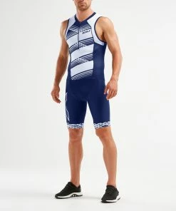2XU - Compression Tri Singlet - Men's - * -ZONE3 shop MT5519a NVY NWL 00 79652.1654873980