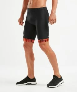 2XU - Compression Tri Short - Men's 19 2XU - Compression Tri Short - Men's -ZONE3 shop MT5520b BLK WFL 00 63264.1649947801