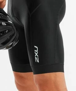 2XU - Perform Full Zip Sleeved Trisuit - Men's -ZONE3 shop MT5525d BLK BLK 03 95837.1648461682