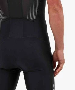 2XU - Perform Men's Full Zip Sleeved Trisuit -ZONE3 shop MT5525d BLK SDW 03 squashed 78820.1658223421