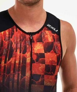 2XU - Perform Men's Front Zip Trisuit 18 2XU - Perform Men's Front Zip Trisuit -ZONE3 shop MT5526d BLK FOM 04 squashed 12574.1649948108