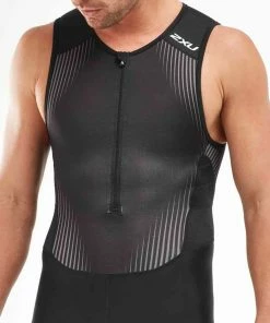 2XU - Perform Men's Front Zip Trisuit 20 2XU - Perform Men's Front Zip Trisuit -ZONE3 shop MT5526d BLK SDW 04 squashed 21285.1649948108