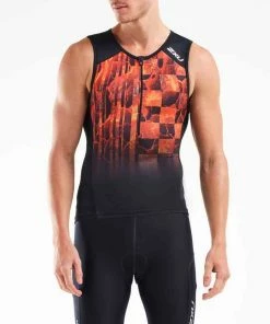 2XU - Perform Tri Singlet - Men's -ZONE3 shop MT5530a BLK FOM 00 squashed 18693.1659623990