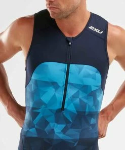 2XU - Active Trisuit - Men's 20 2XU - Active Trisuit - Men's -ZONE3 shop MT5540d MDN BTN 02 squashed 87147.1638176341
