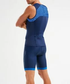 2XU - Active Tri Singlet - Men's 23 2XU - Active Tri Singlet - Men's -ZONE3 shop MT5541a NVY LBP 01 04050.1643986158