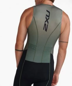2XU - Aero Front Zip Trisuit - Men's - Alpine/Periscope - 2023 14 2XU - Aero Front Zip Trisuit - Men's - Alpine/Periscope - 2023 -ZONE3 shop MT6427d ALP PER 23 14649.1666359671