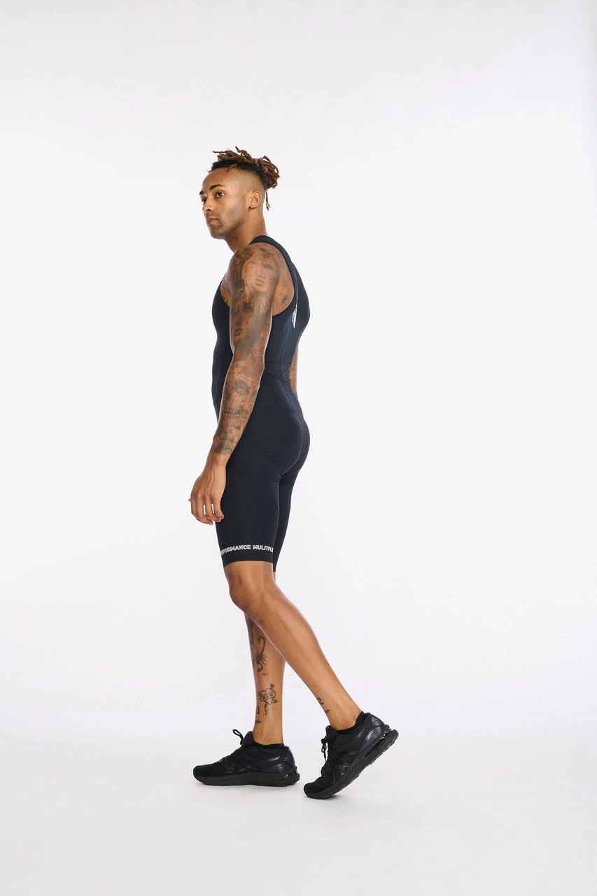 2XU - Aero Front Zip Trisuit - Men's - Black/White - 2023 12 2XU - Aero Front Zip Trisuit - Men's - Black/White - 2023 - Image 12