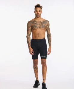 2XU - Aero 9 Inch Tri Short - Men's - Black/White - 2023 -ZONE3 shop MT6430b BLK WHT 03 97301.1652774111
