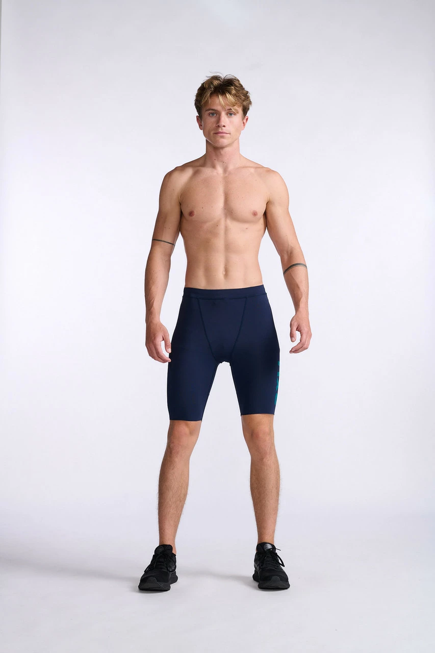 2XU - Aero Tri Short - Men's - Midnight/Jade - 2023 15 2XU - Aero Tri Short - Men's - Midnight/Jade - 2023 - Image 15