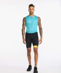 2XU - Core Trisuit - Men's - Black/Pacific