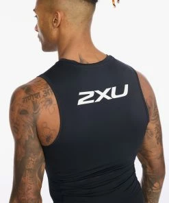 2XU - Core Trisuit - Men's - Black/White - 2023 -ZONE3 shop MT6437d BLK WHT 16 94732.1666359096