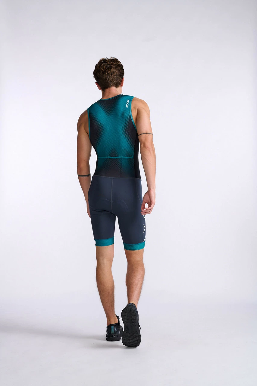 2XU - Core Trisuit - Men's - India Ink/White - 2023 2 2XU - Core Trisuit - Men's - India Ink/White - 2023 - Image 2