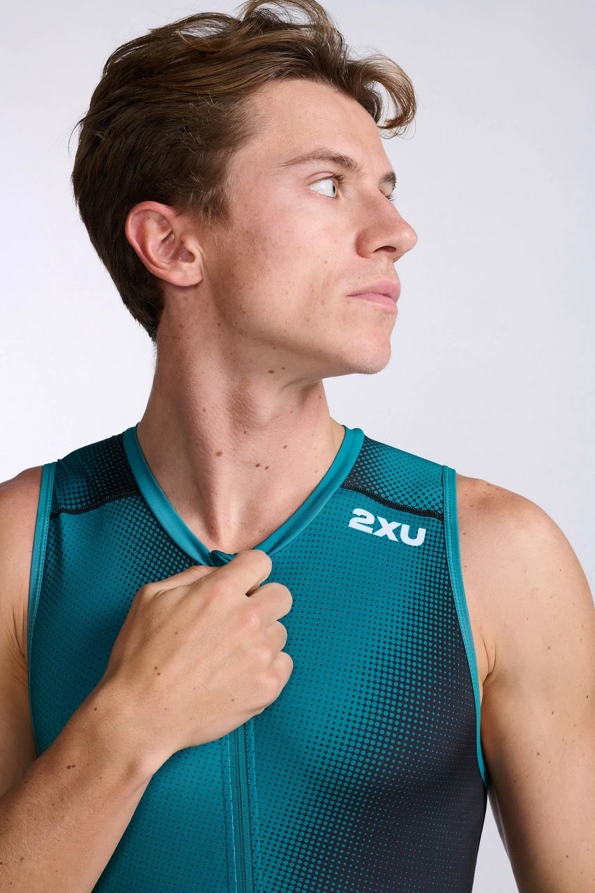 2XU - Core Trisuit - Men's - India Ink/White - 2023 3 2XU - Core Trisuit - Men's - India Ink/White - 2023 - Image 3