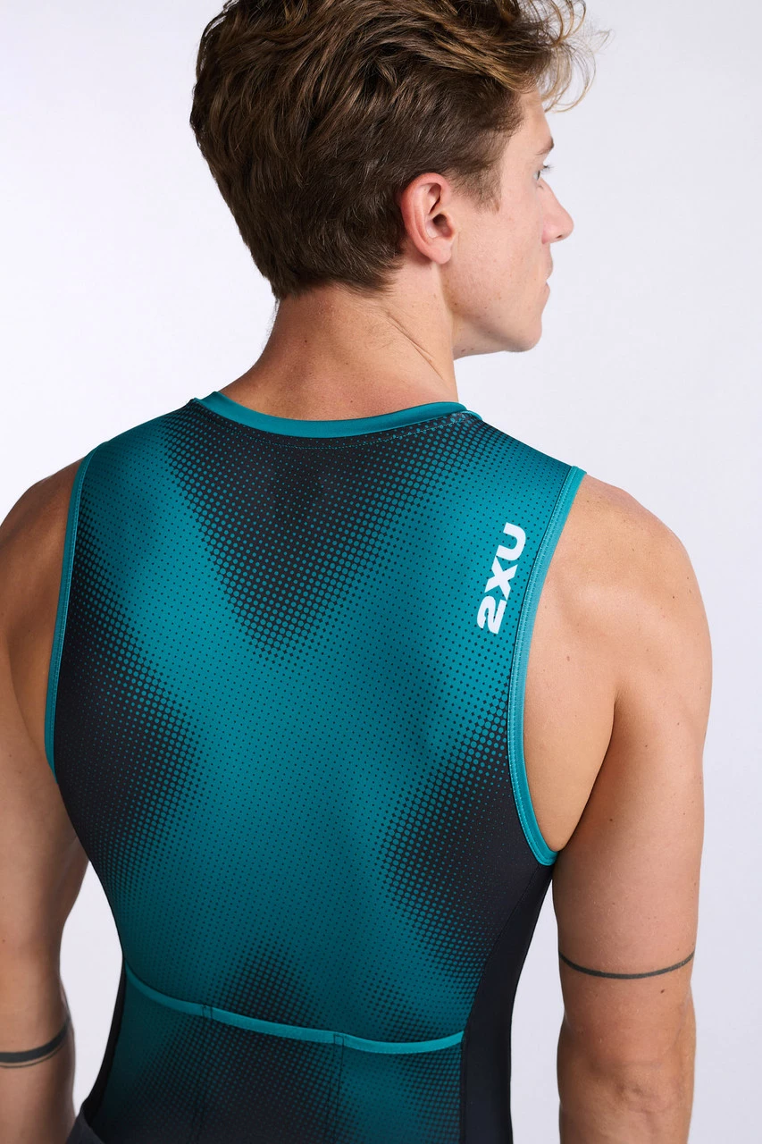 2XU - Core Trisuit - Men's - India Ink/White - 2023 22 2XU - Core Trisuit - Men's - India Ink/White - 2023 - Image 22