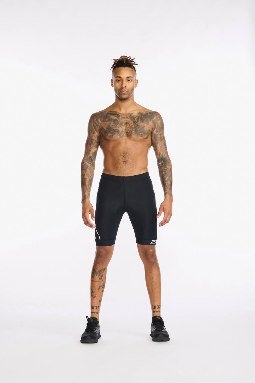 2XU - Core Tri Short - Men's - Black/White - 2023 1 2XU - Core Tri Short - Men's - Black/White - 2023