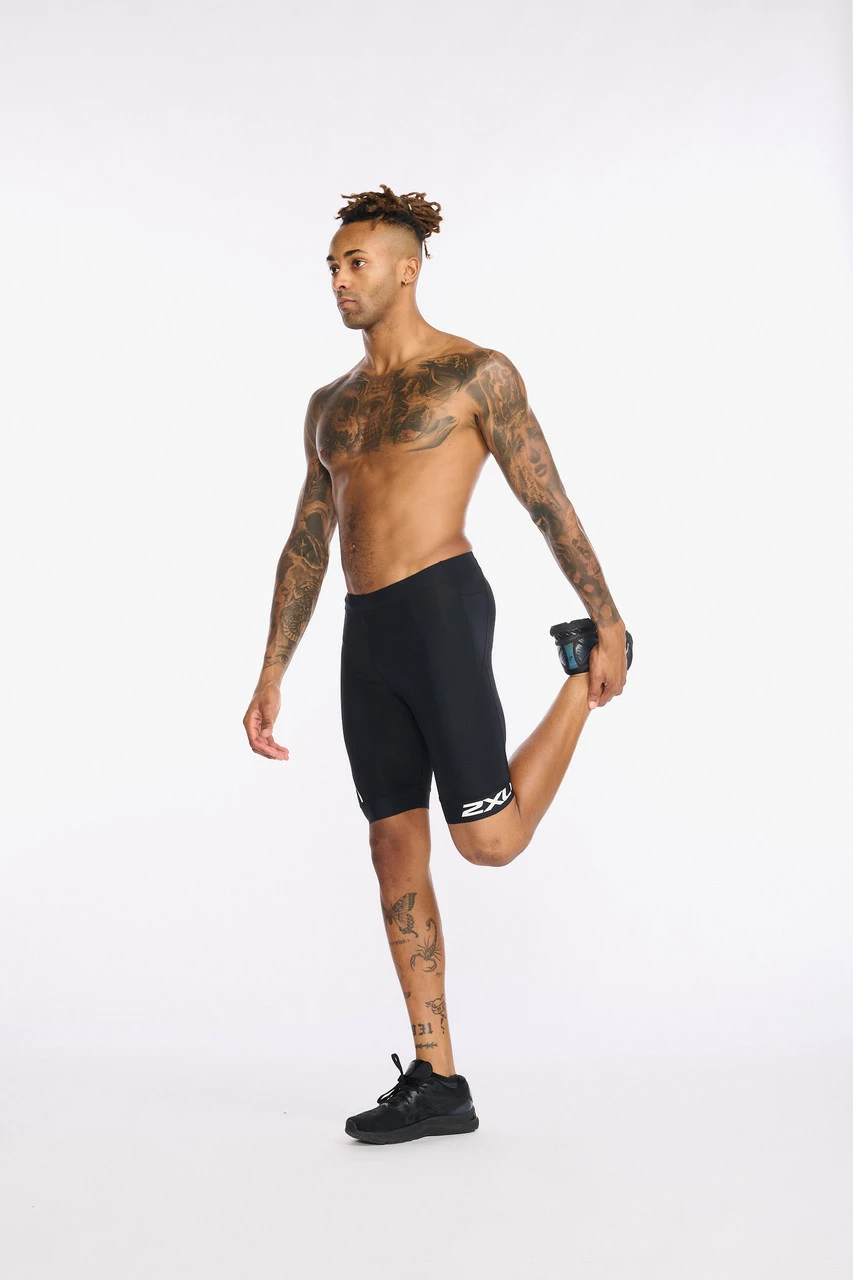 2XU - Core Tri Short - Men's - Black/White - 2023 2 2XU - Core Tri Short - Men's - Black/White - 2023 - Image 2